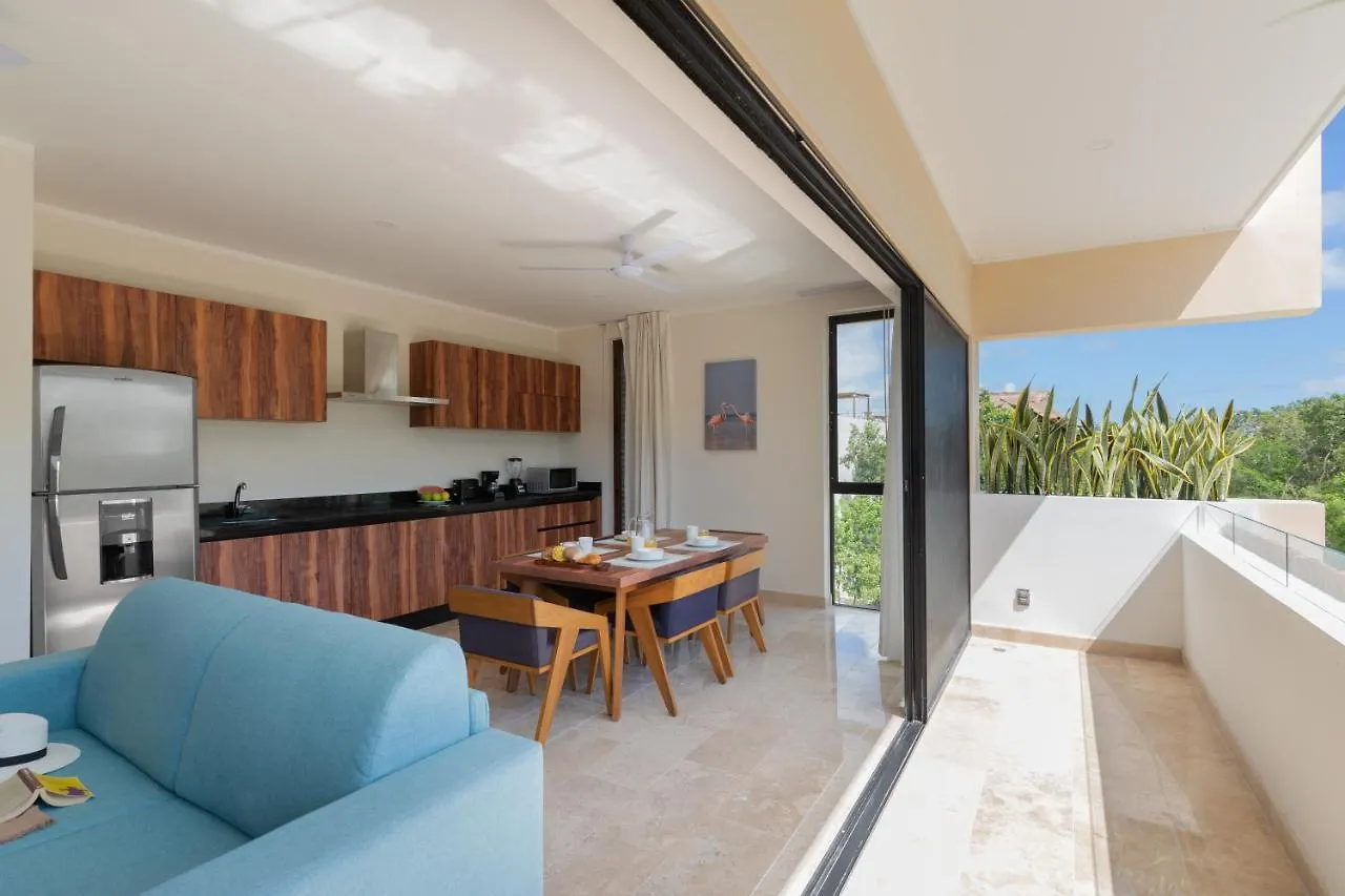 Great Condo In Aldea Zama With Plunge Pool And Movie Theater In The Complex Tulum Apartment
