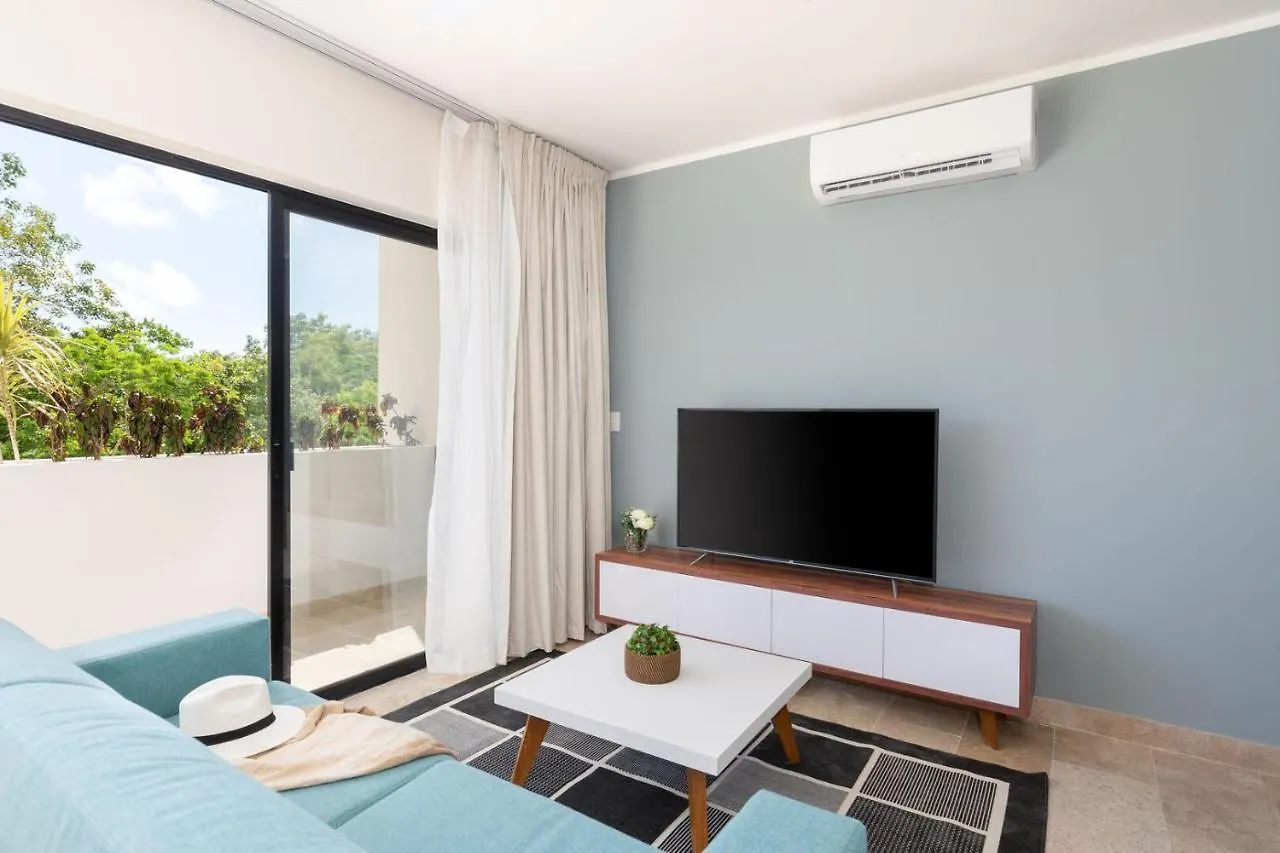 Great Condo In Aldea Zama With Plunge Pool And Movie Theater In The Complex Tulum Apartment